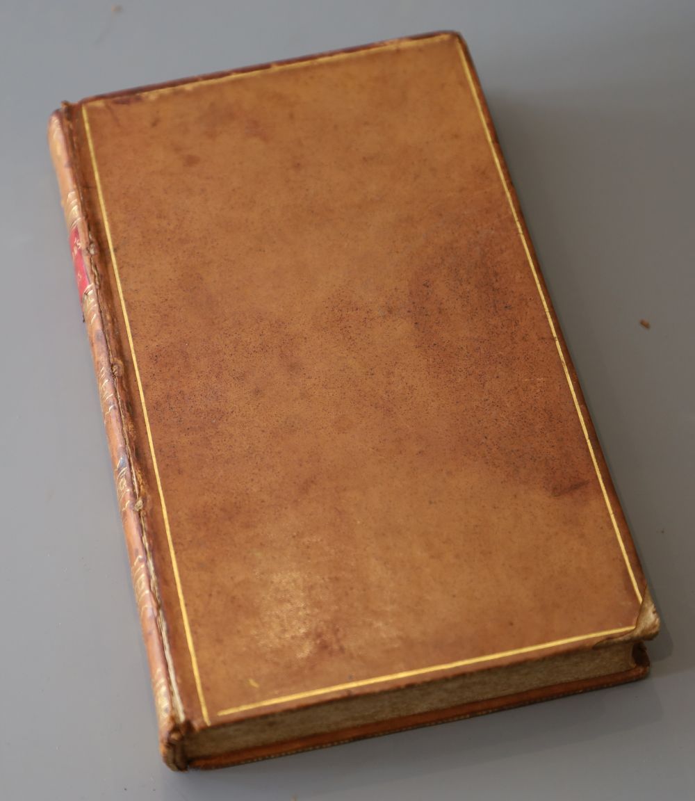 Lochart, Muirhead - Journals of travels in parts of the late Austrian low counties, calf, 8vo, A. Strahan, Lodnon 1803